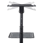 StarTech.com - Table Vidéoprojecteur et PC Portable - Chariot Présentation Mobile-CONFIGURATION FLEXIBLE : installez une station de présentation dotée d'un projecteur et d'un ordinateur portable pour transporter facilement le chariot entre les salles de classe, les salles de réunion/salles de conférence ; placez votre projecteur et votre ordinateur portable sur les deux étagères en fonction de vos besoins de configuration