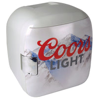 Coors Light - Glacière/réchaud portable de 12 canettes-Oeuvre d'art rétro officielle de Coors Light