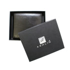Ashlin – Portefeuille Bernard à deux volets anti-RFID, noir, (RFID5728-00-01)-Dimensions finies (po) : 4,33 x 3,74 x 0,39