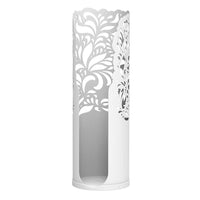 Better Living – Support Rollo Folia pour rouleaux de papier hygiénique, blanc mat (53655)-Construction en tôle d'acier durable 
