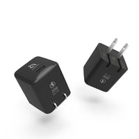 Chargeur mural USB-C Adam Elements OMNIA X1 20 W - Noir-Compatible avec tous les périphériques USB