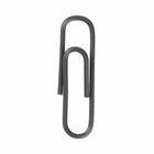 JAM PAPER - Colore norme 1" Trombones, Gris, 3 Paquets de 100-Trombones de qualite superieure fabriques à partir de fil d'acier recouvert de vinyle de haute qualite.