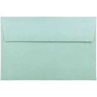 JAM Paper Enveloppes de format A9 à revêtement intérieur métallisé, 5,75 x 8,75 po, turquoise, 1000/paquet-Enveloppes d’invitations
