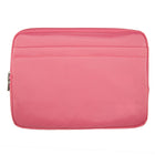 10 po Housse de Protection Ordinateur Portable, Laptop Sleeve Case PC Netbook Ultrabook Sacoche Compatible 15-15,6 po, Rose-La grande poche avant se fond dans le design et a fière allure