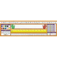 North Star Teacher Resources 1ère - 6e année Plaque signalétique de bureau, manuscrit traditionnel espagnol, paquet de 108-Améliorez les niveaux d'apprentissage avec ces références de bureau pratiques