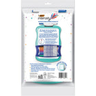 BIC - Intensity Marqueurs à pointe arrondie et trousse d’effaçage à sec - couleurs assorties - Paquet de 12-Couleurs variées