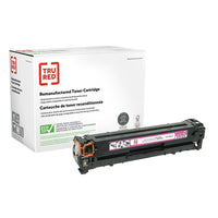 TRU RED – Cartouche de toner reconditionnée HP CB543A 125A – rendement standard – magenta-Rendement jusqu’à 1 400 pages
