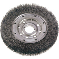 Osborn - Brosses Rotatives À Fils Crêpés - Face Étroite, 6po Dia., Fils 0,014po, Arbre 1-1/4po, paquet de 2-Type d'utilisation Acier inoxydable