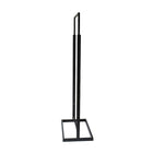 Futech BH-56F Support de plaque de signalisation au sol, 60 po H x 24 po L x 15 po P, Noir mat-assemblage requis