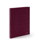 Poppin - Éléments de format lettre Padfolio - Vin-50 feuilles perforées