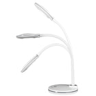 OttLite Wellness Series - Lampe de bureau à DEL Study avec 3 réglages de luminosité-DEL intégrée