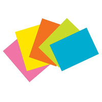 Pacon – Fiches, 4 x 6 po, non-lignées, assortiment de couleurs vives, 600/paquet (PAC1721)-4 x 6 po