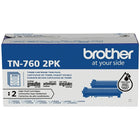 Brother TN760 High Yield Black Toner Cartridges, 2 Pack-3 000 pages par cartouche en moyenne (1), 6 000 pages par paquet de 2 (2)