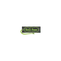 Teacher Created Resources Chalkboard Brights Magnetic Hall Pass, 6/Ensemble-1