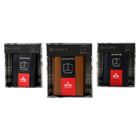 Champs - Porte-cartes en cuir - Noir-Poche extérieure pour un accès facile aux cartes et reçus importants