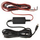 Cobra - Trousse de câblage micro USB de de 2,5 A - Noir-Câble de 15 pi (9 pi du convertisseur CC à la prise micro USB)