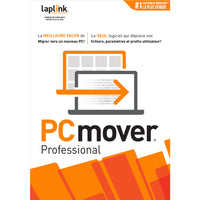Laplink - Logiciel PCmover Professional 11 - 5 utilisateurs [téléchargement]-Facile à utiliser -- Installez PCmover sur vos deux ordinateurs et suivez l'assistant simple pour transférer tout ce que vous sélectionnez sur votre nouveau PC