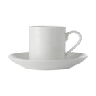 Maxwell & Williams – Demi-tasse droite et soucoupe, blanc, paq./4-Verres, tasses et gobelets