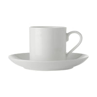 Maxwell & Williams – Demi-tasse droite et soucoupe, blanc, paq./4-Verres, tasses et gobelets