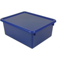 Romanoff Products - Boîte aux lettres avec couvercle Stowaway, bleu-Dimensions : 10 1/2 larg. x 5 prof. x 13 long. (po)