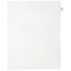 Mark Maker – Onglets séparateurs juridiques blancs, 1/15 onglets, format lettre, sans trous, lettre B, 25/paquet-Onglets séparateurs blancs, 1/15 onglets