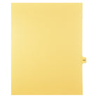 Markmaker - 25 tabs/PQT,5 PQT/Boite, Intercalaires imprimes Legal, Chamois, 1/15th coupe| format lettre, sans trous, Numero 145-Intercalaires imprimes Legal