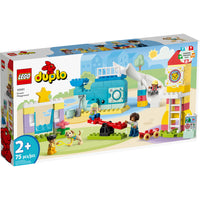 LEGO - DUPLO Ma Ville Aire de jeux de rêve - 75 pièces-Des heures d'amusement sur le terrain de jeu pour les enfants de 2 ans et plus