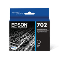 Epson - T702 Cartouche d'encre - Capacité standard - Noir-Qualité photo supérieure à celle des photos de labo