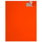 JAM Paper Étiquettes postales, 1 x 2 5/8 po, rouge néon, 240/paquet-Dimensions : 1,33 x 2,63