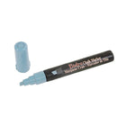 JAM Paper Marqueurs de craie effaçables à pointe biseautée, Bleu baby, 2 / paquet (526483BBa)-Pointe de marqueur : Ciseau