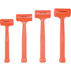 Aurora Tools – Ensemble de marteau à ressort, 4 pièces-Construction une pièce en uréthane
