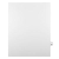 Mark Maker – Onglets séparateurs juridiques blancs, 1/25 onglets, format lettre, sans trous, numéro 145, 25/paquet-Onglets séparateurs blancs, 1/25 onglets