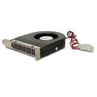 StarTech  Ventilateur de refroidissement à évacuation arrière pour fente extension avec connecteur LP4-Une fente pleine hauteur pour aider à éliminer l’air chaud de grands postes de travail et ordinateurs de bureau