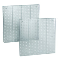 Azar - Solution de stockage du panneau mural de panneau de panneau - 24 po x 24 po - Clear - Paquet de 2-Vendu en paquets de: 2 (le prix est par panneau perfytané)