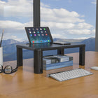 ShoppingAll - Monitor Stand Riser with 4 Adjustable Height-Black-5