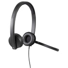 Logitech – Casque stéréo H570e 981-000574-L'annulation de l'écho acoustique, le microphone anti-parasite et le traitement numérique du signal (DSP) bloquent les bruits indésirables pour garantir des conversations claires avec un son de grande qualité. Choisissez le modèle H570e Mono ou Stéréo pour un ou deux haut-parleurs.