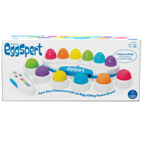 Educational Insights - Eggspert® sans fil 2,4 gHz-Wireless Eggspert, le système de jeu interactif clignotant, sonore, bourdonnant et qui peut être utilisé n'importe où dans la salle de classe
