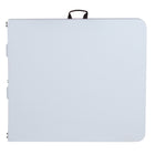 Flash Furniture – Table pliante en plastique blanc granit à deux volets, 30 larg. x 60 long.  -Tables pliantes rectangulaires en plastique