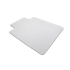 EcoTex® - Sous-chaise Clear Eco avec thibaude, rectangulaire, pour tapis à poil court, 48 po x 51 po-Recyclable à 100 %