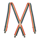 Bretelles pour travailleur de la construction, Nylon, Bleu, Largeur du feuillard - 2"-1