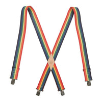 Bretelles pour travailleur de la construction, Nylon, Bleu, Largeur du feuillard - 2"-1