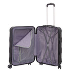 Nicci - Valise grande taille 28"  Deco - Noir-Serrure à combinaison intégrée de haute qualité sur toutes les tailles