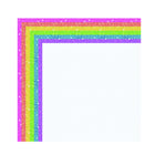 Royal Brites - Rainbow Glitter Tableau d'affichage - 22" x 28"-Le cadre scintillant fait ressortir votre message