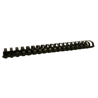 Southwest - Reliure Plastique -  19A -  1 1/2po -  Noir -  paquet de 100-Reliure Plastique
