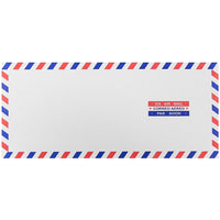 JAM Paper Enveloppes pour correspondance aérienne nº 10 (4,13 po x 9,5 po), 500/bte-Type de produit : enveloppe pour correspondance aérienne