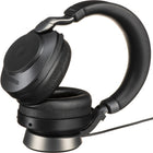Jabra Evolve2 85, Link 380a, casque stéréo MS avec support - Noir-Style de port : Over-the-Head, Couleur : Noir