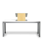 Urbann Lutrin de table K9 - aluminium et bois - naturel-610 mm x 510 mm x 380 mm (24" x 20" x 15")