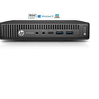 HP - PC de table PRODESK 600G1 compact remis à neuf, Intel Core i3 4160T 3,1 GHz, SSD 256 Go, DDR3 8 Go, Windows 10 Pro-Processeur Intel Core i3 4160T à 3,1 GHz ; cache de 3 Mo