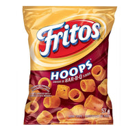 Fritos – Hoops, saveur de Bar-B-Q, 57 g, 40/paquet-Barbecue