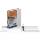 Reliure à anneaux View QuickFitMD 1,5 po AD-blanc, Paquet de 6-Anneau rond, 3 anneaux, non verrouillable